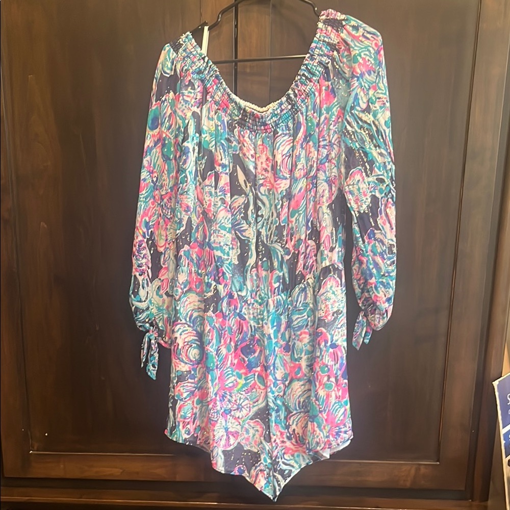 EUC Lilly Pulitzer Colorful Romper